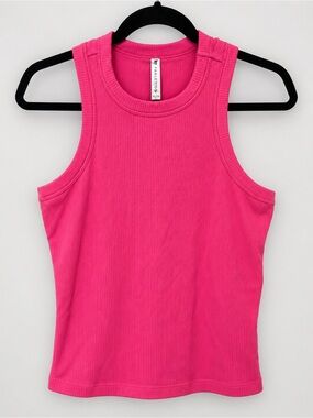 Fabletics Ribbed Tank Top - Hot Pink